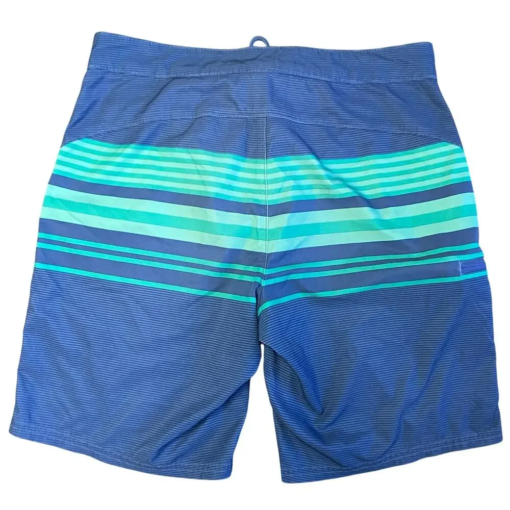 Vineyard Vines Board Shorts Swim Trunks Men Sz 30 Blue Green 11